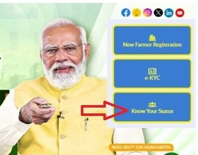PM Kisan Beneficiary Status